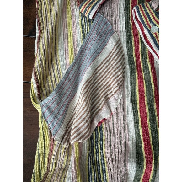 Ivy Jane Women's M Popover Tunic Top Blouse Boho Peasant Retro 70s Look - Picture 11 of 12